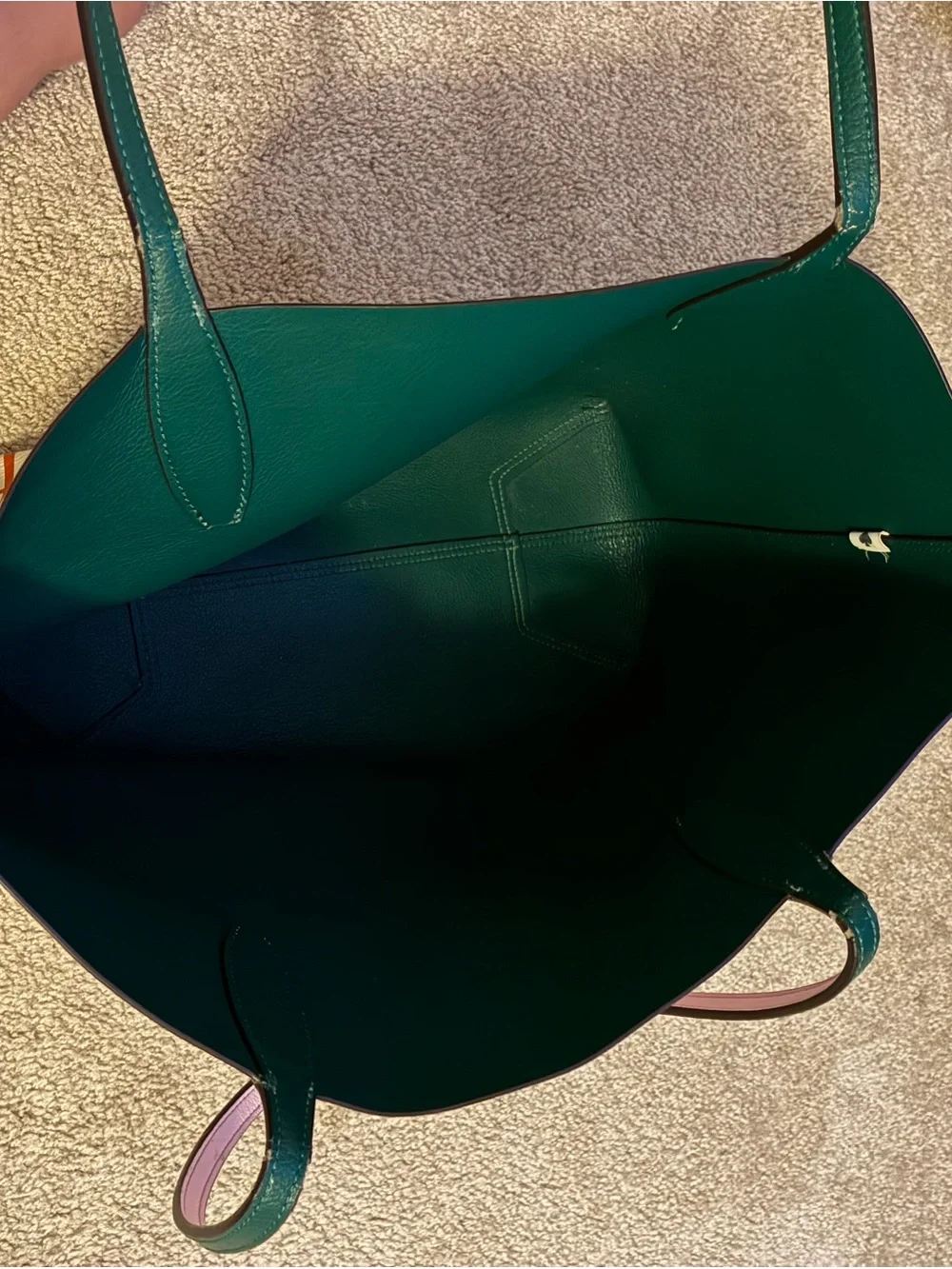 🍍Kate Spade New York Colada Reversible Leather Tote